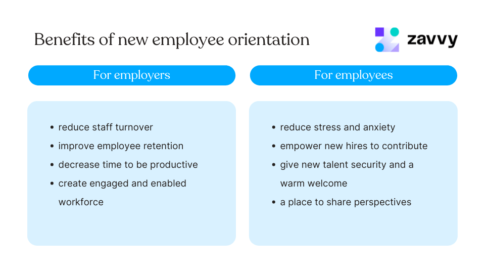 New employee orientation 6 ways to make new hires feel from Day 1 Zavvy